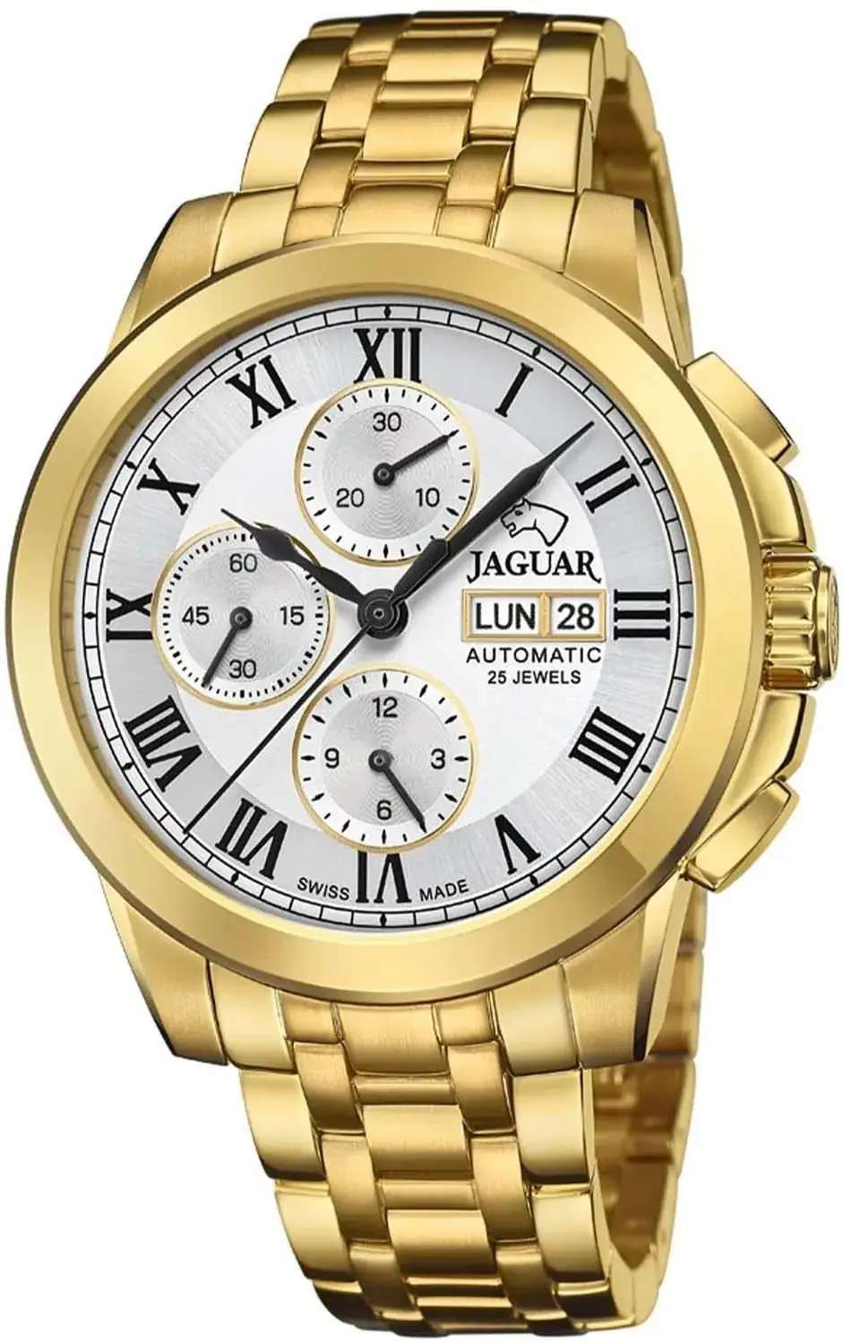 Jaguar Automático Cronógrafo J979/1 (chapado en oro)