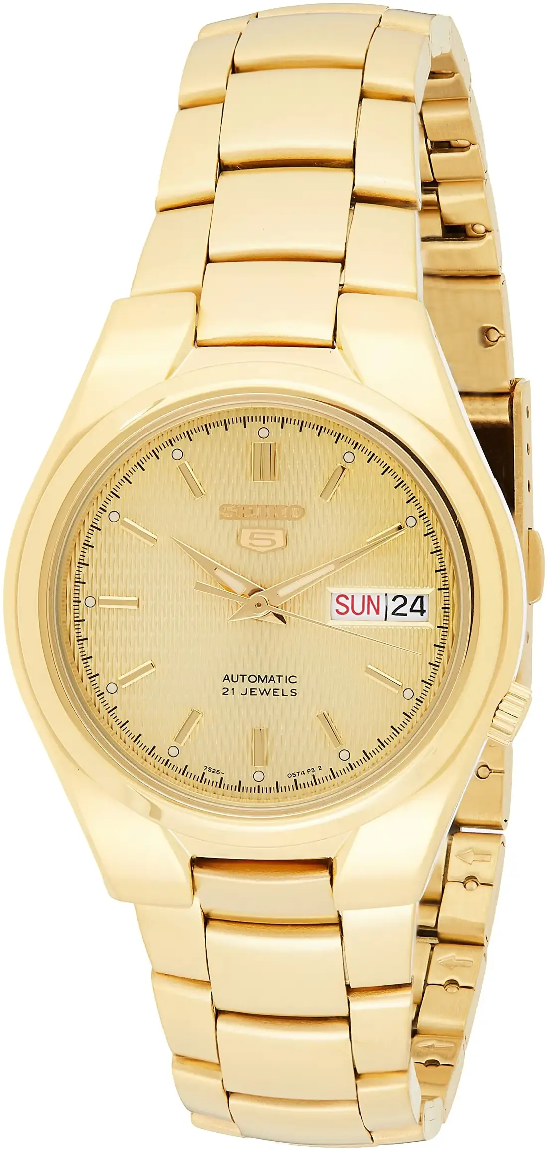 Seiko 5 SNK610 (37 mm, dorado)