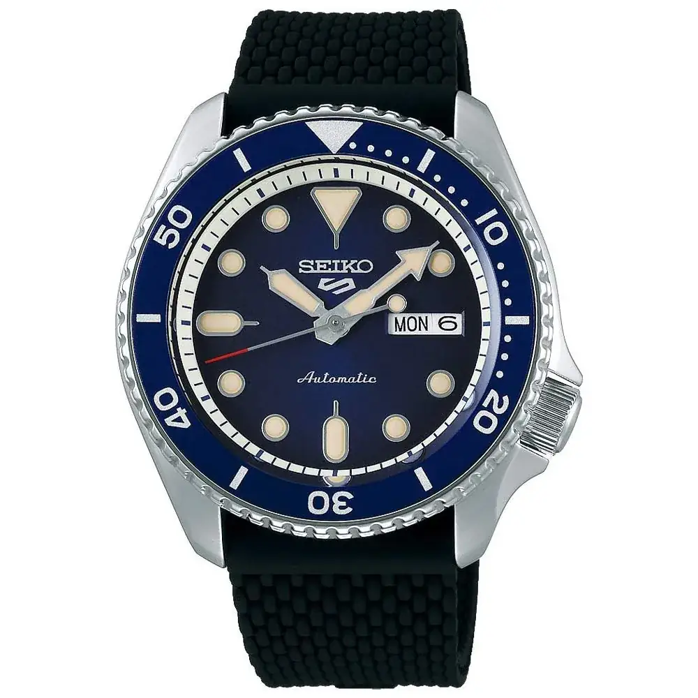 Seiko 5 Sports SRPD93 (SKX, correa de silicona)