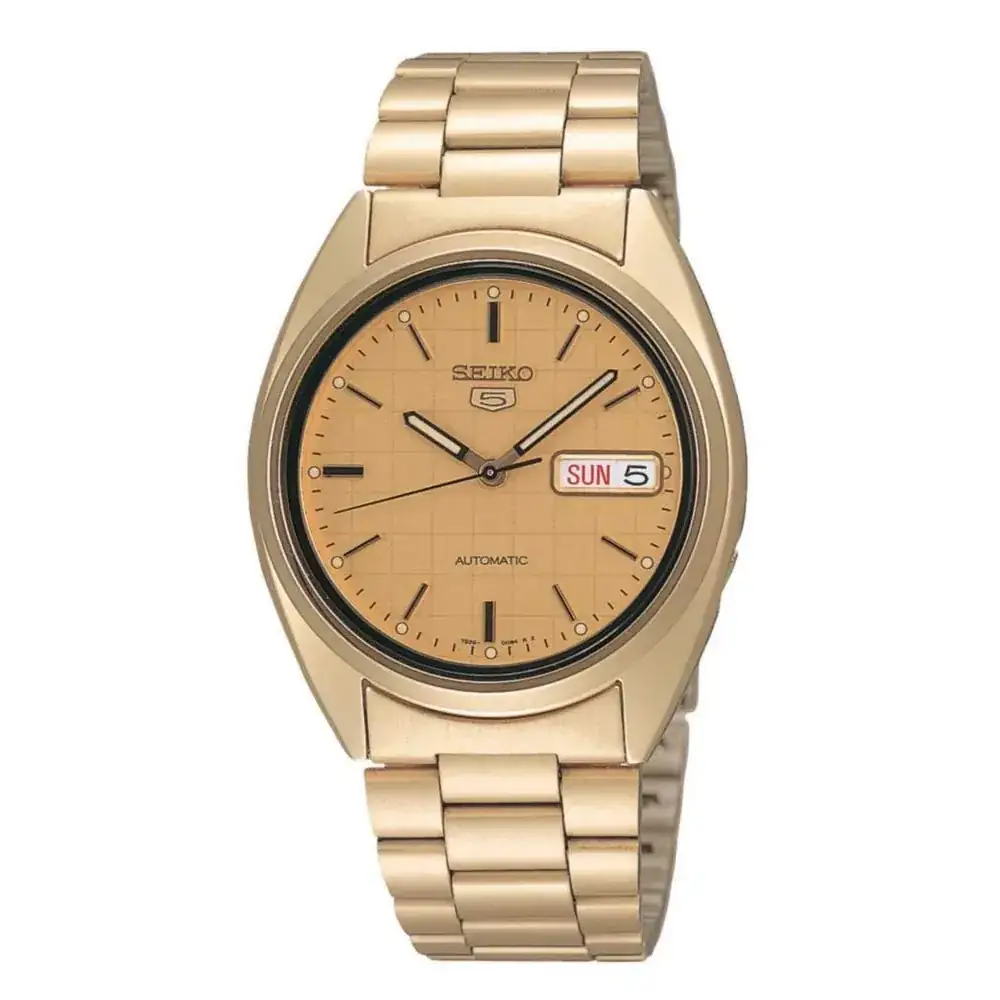 Seiko SNXL72 automático de mujer (dorado)